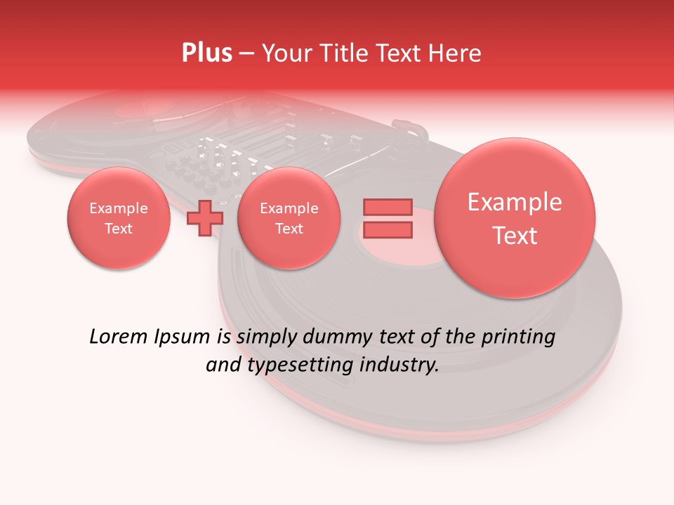 Sound Sheet Producer PowerPoint Template