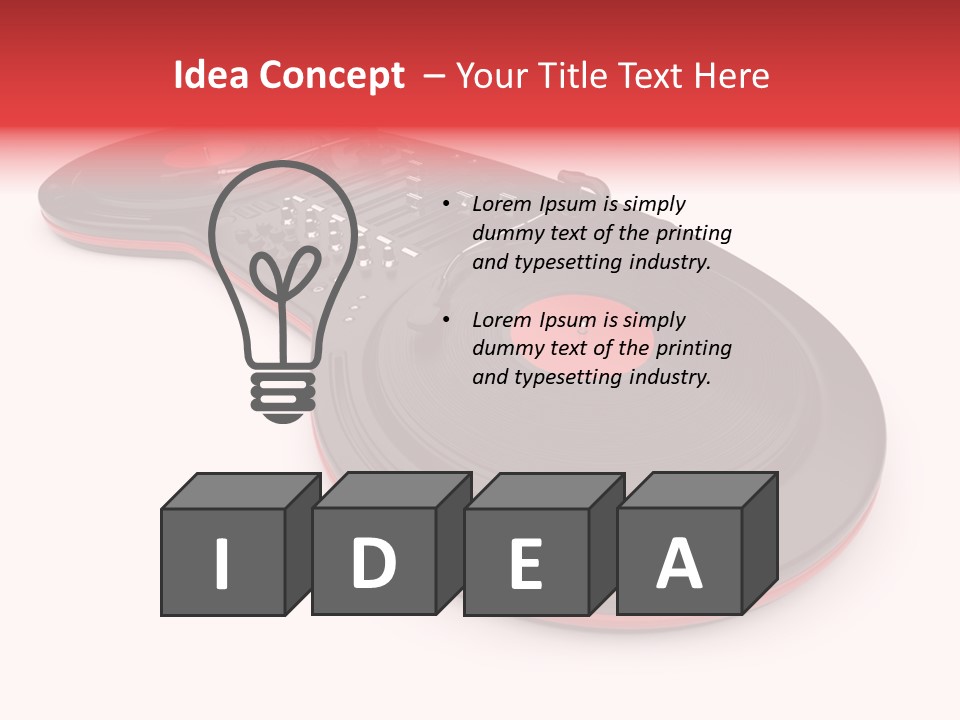 Sound Sheet Producer PowerPoint Template