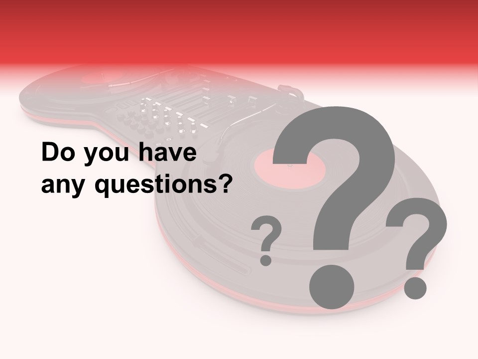 Sound Sheet Producer PowerPoint Template