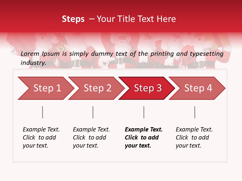 Modern Clause Saint PowerPoint Template