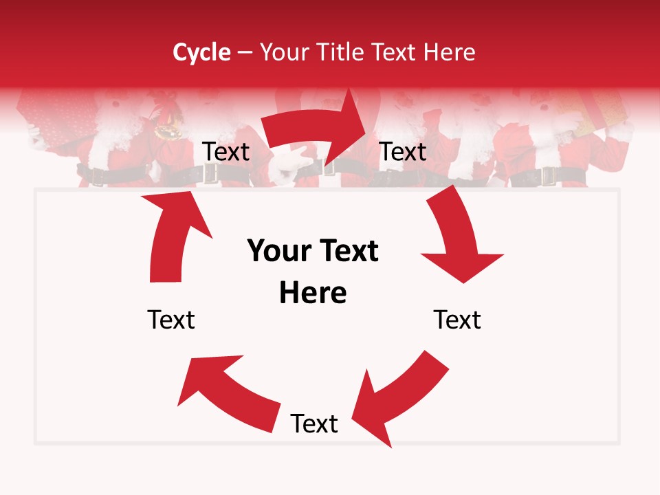 Modern Clause Saint PowerPoint Template