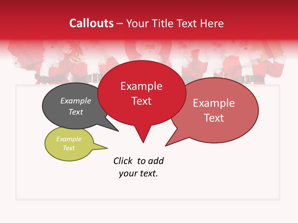 Modern Clause Saint PowerPoint Template