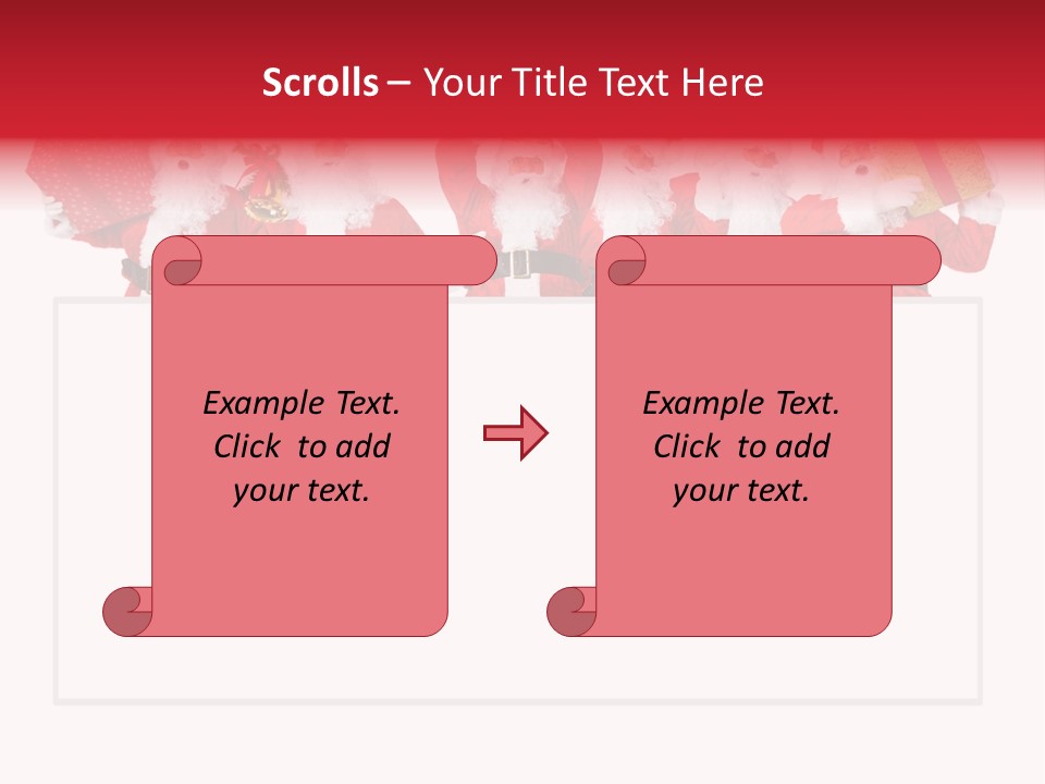 Modern Clause Saint PowerPoint Template