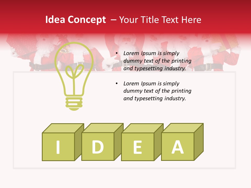 Modern Clause Saint PowerPoint Template