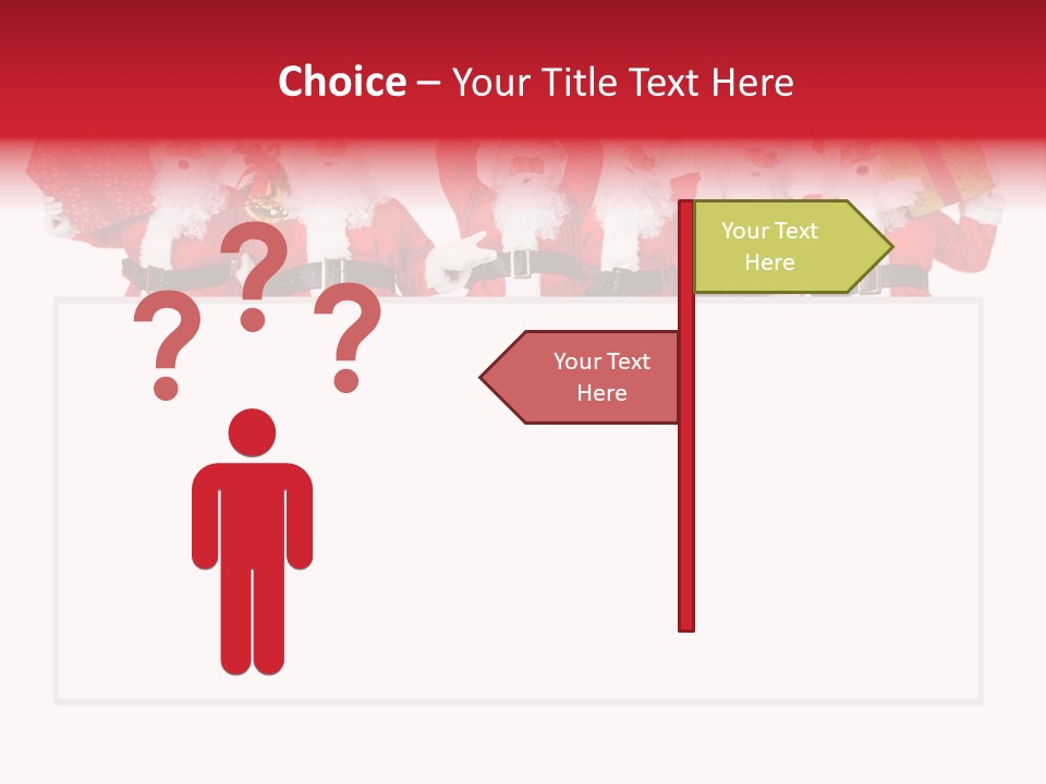Modern Clause Saint PowerPoint Template