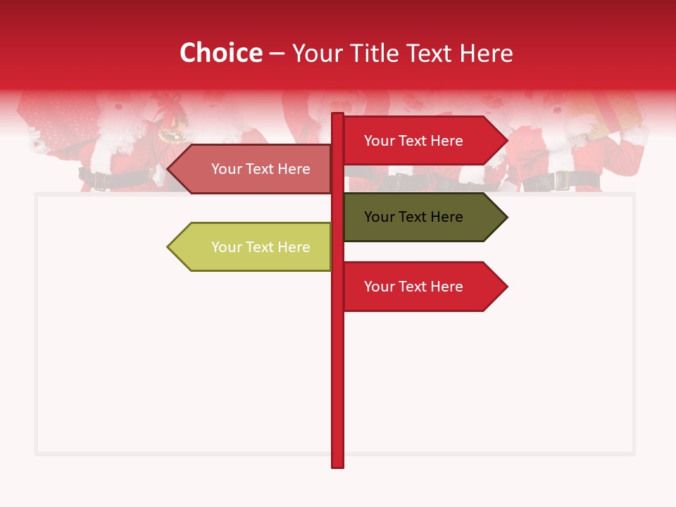 Modern Clause Saint PowerPoint Template