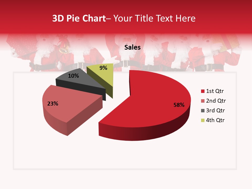 Modern Clause Saint PowerPoint Template