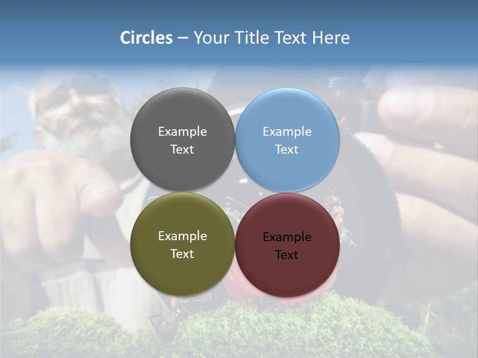 Smile Shooting Finger PowerPoint Template