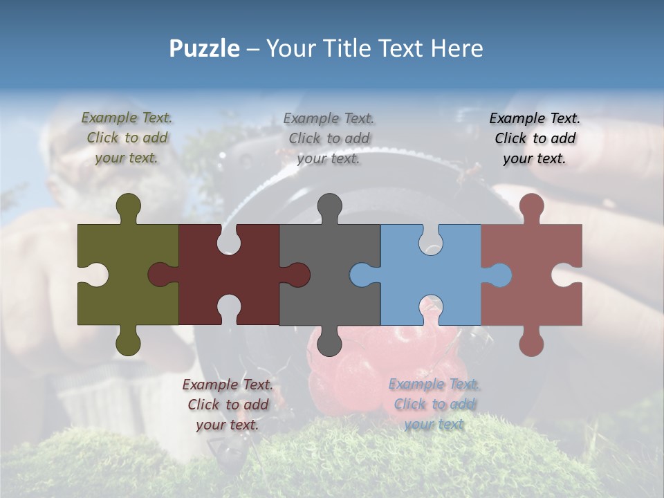 Smile Shooting Finger PowerPoint Template