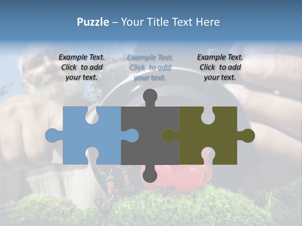 Smile Shooting Finger PowerPoint Template