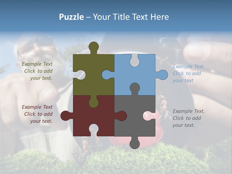 Smile Shooting Finger PowerPoint Template