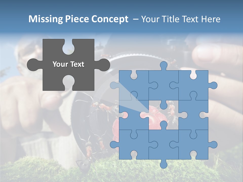 Smile Shooting Finger PowerPoint Template