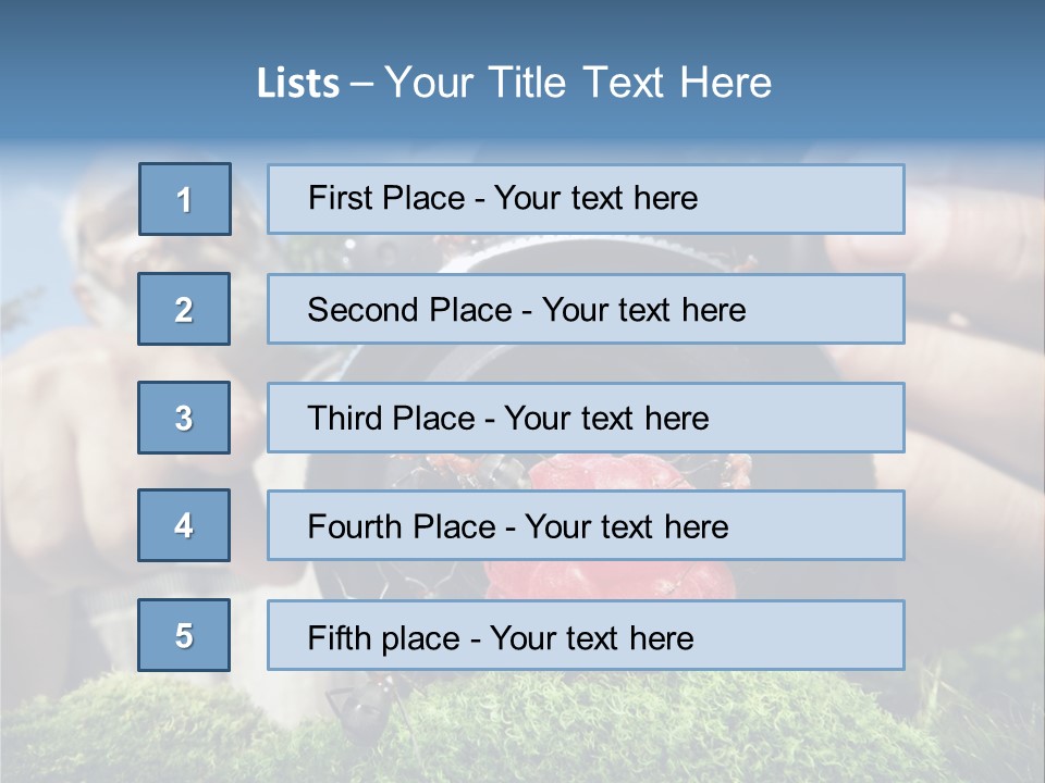 Smile Shooting Finger PowerPoint Template
