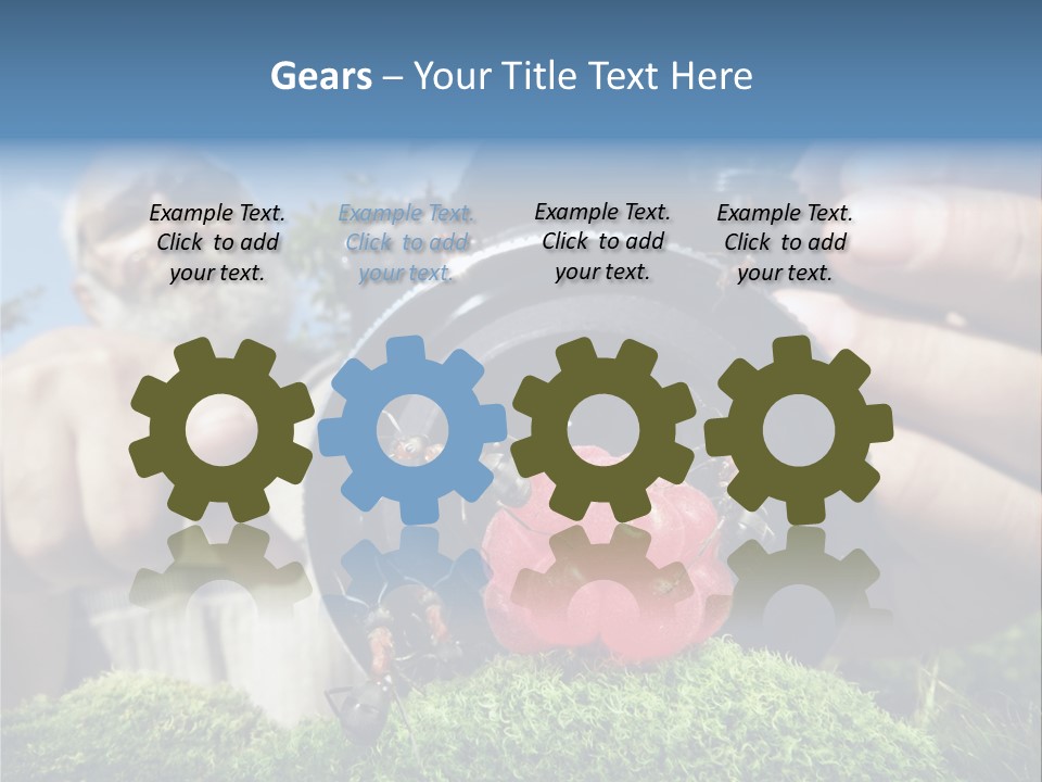 Smile Shooting Finger PowerPoint Template