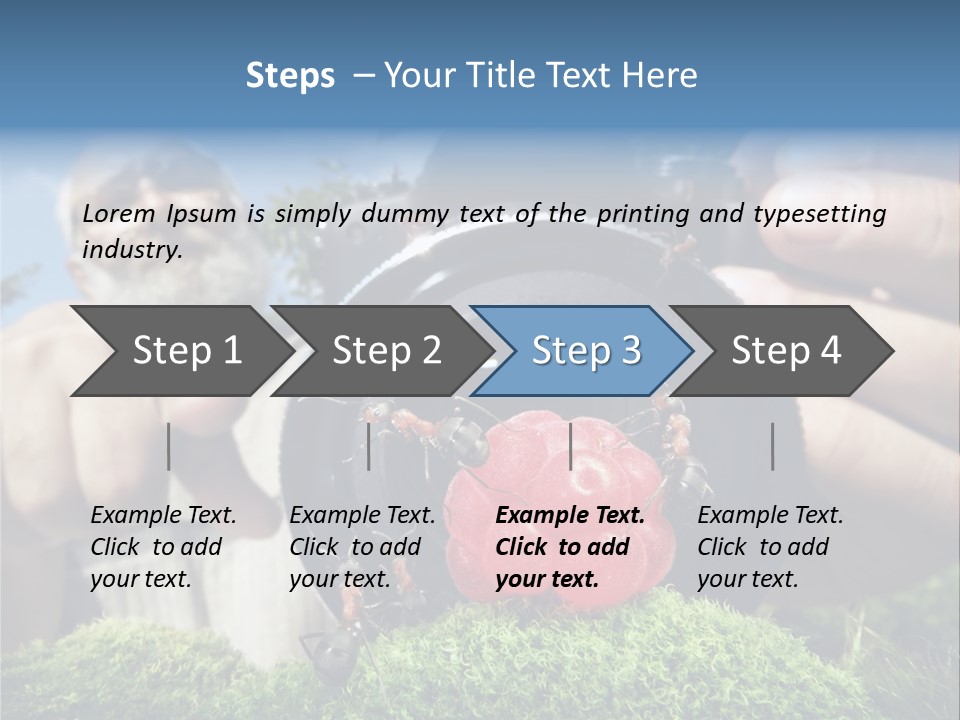 Smile Shooting Finger PowerPoint Template