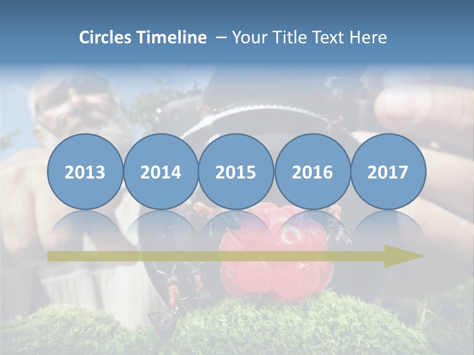 Smile Shooting Finger PowerPoint Template