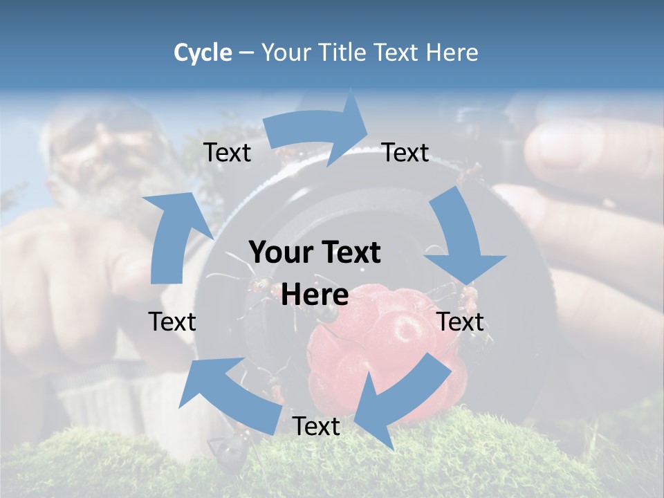 Smile Shooting Finger PowerPoint Template