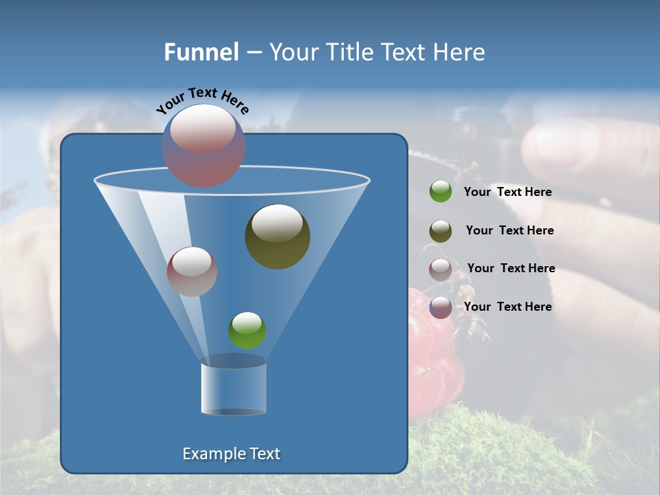 Smile Shooting Finger PowerPoint Template