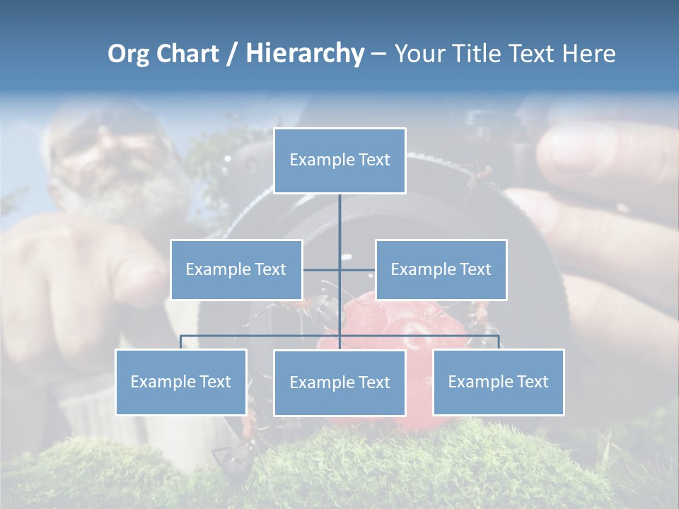 Smile Shooting Finger PowerPoint Template