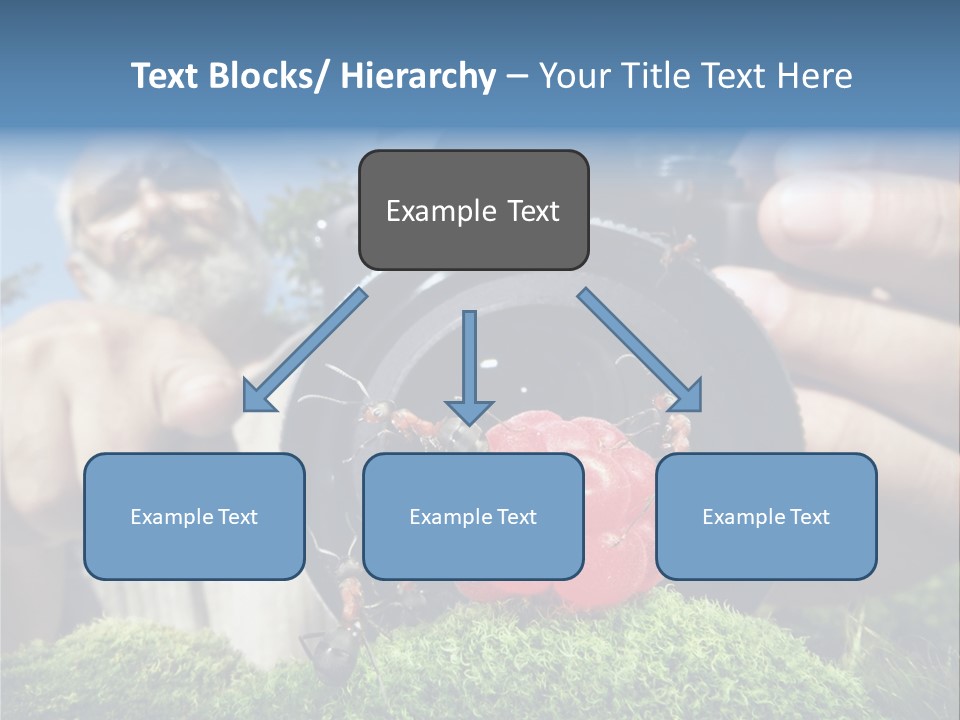 Smile Shooting Finger PowerPoint Template