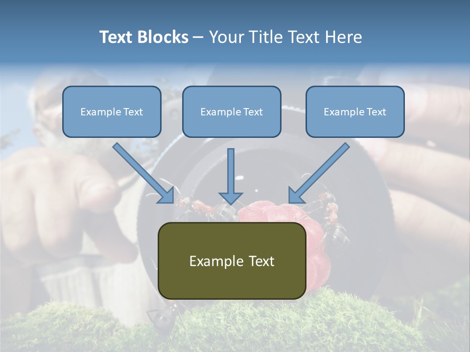 Smile Shooting Finger PowerPoint Template