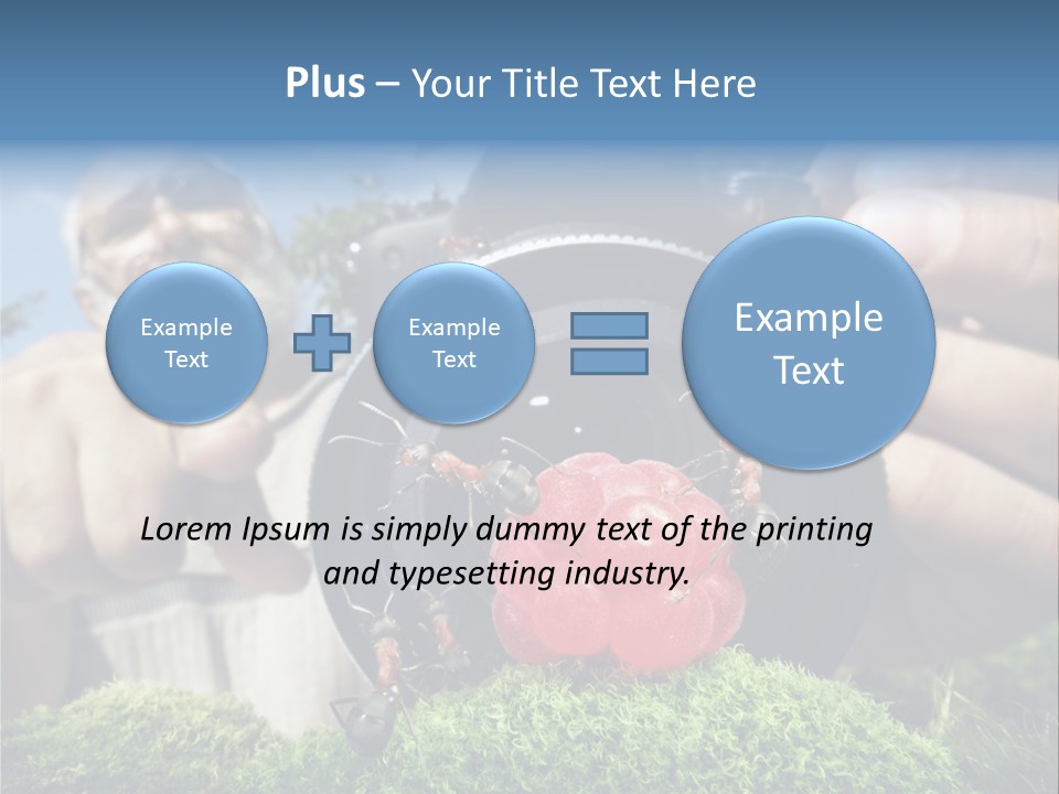 Smile Shooting Finger PowerPoint Template