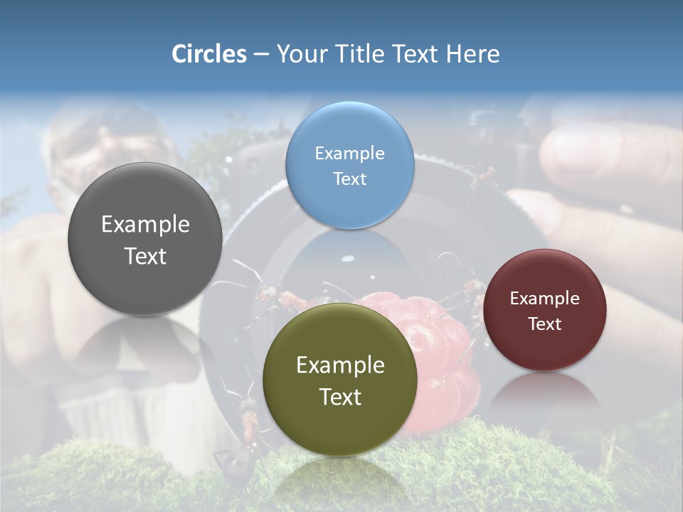 Smile Shooting Finger PowerPoint Template
