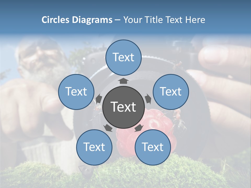 Smile Shooting Finger PowerPoint Template