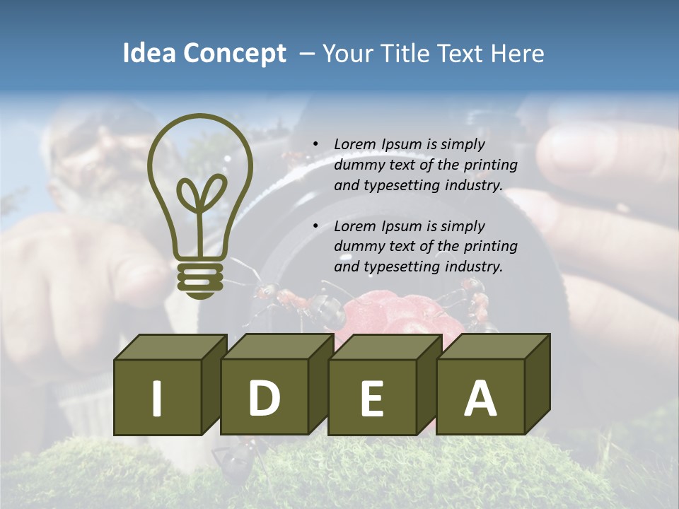 Smile Shooting Finger PowerPoint Template