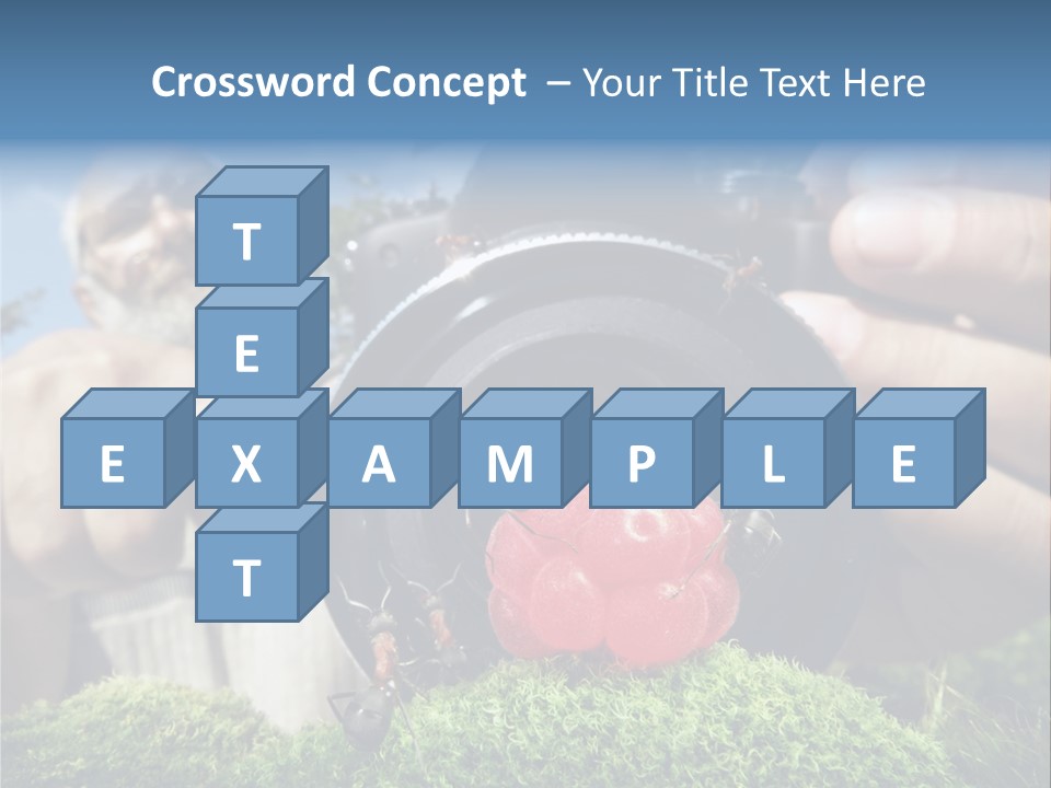 Smile Shooting Finger PowerPoint Template