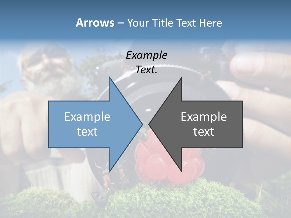 Smile Shooting Finger PowerPoint Template