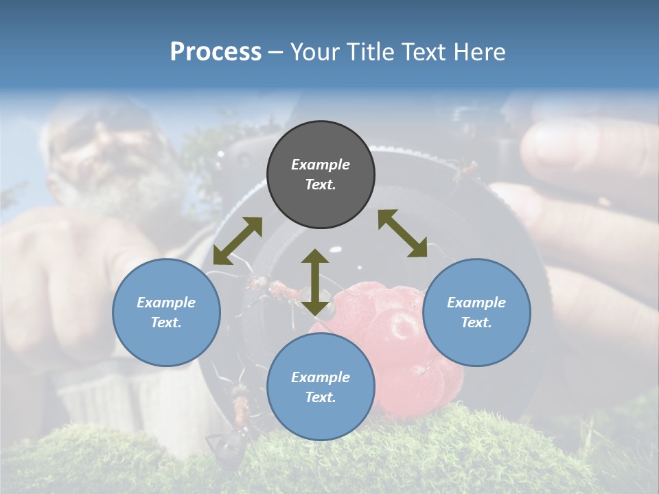 Smile Shooting Finger PowerPoint Template