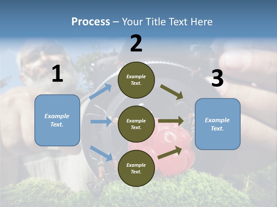 Smile Shooting Finger PowerPoint Template