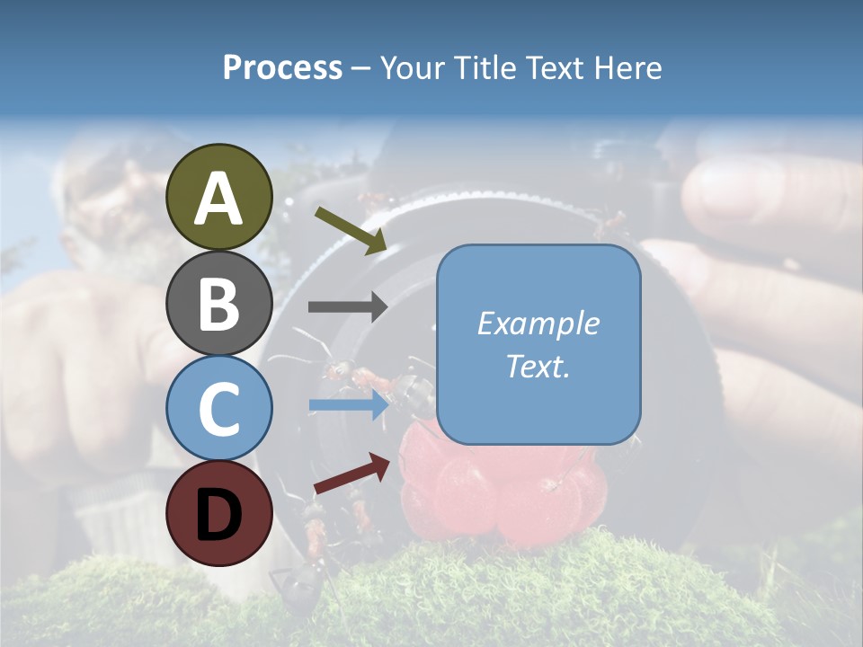 Smile Shooting Finger PowerPoint Template