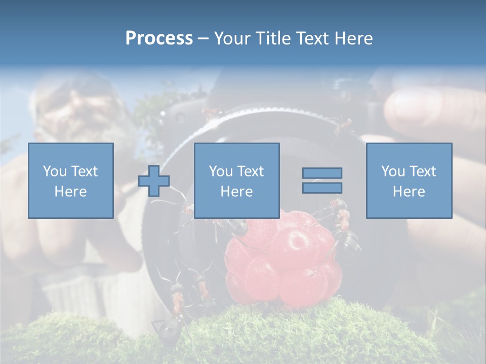 Smile Shooting Finger PowerPoint Template