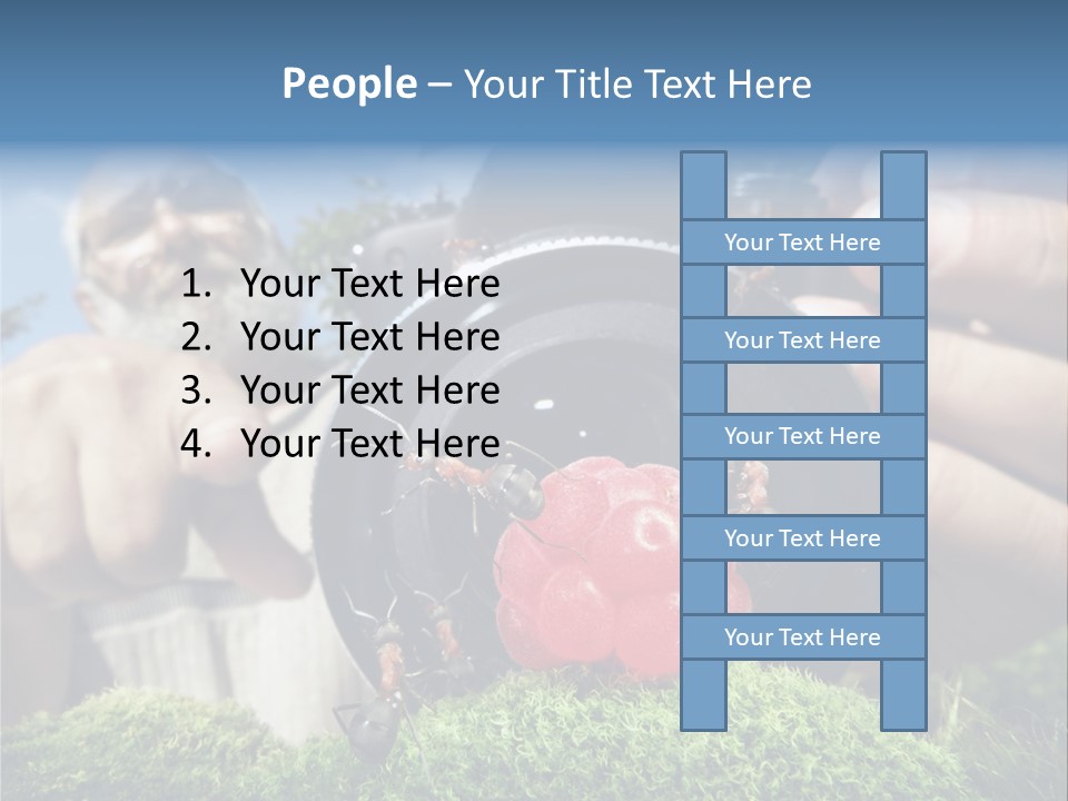 Smile Shooting Finger PowerPoint Template