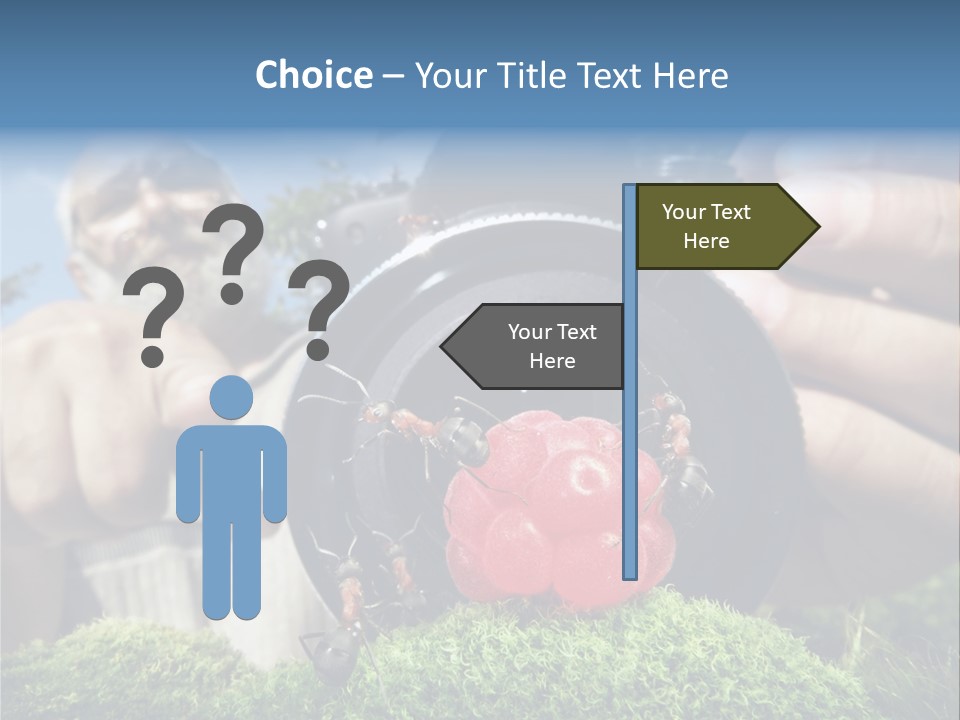 Smile Shooting Finger PowerPoint Template