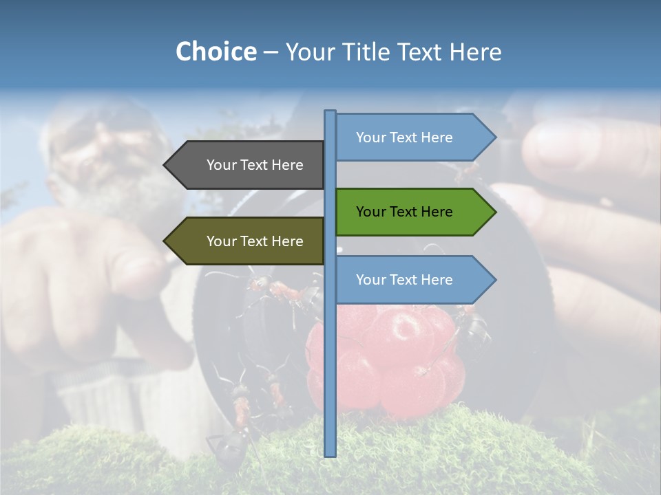 Smile Shooting Finger PowerPoint Template