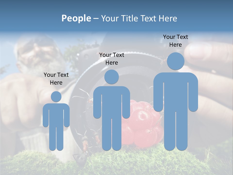 Smile Shooting Finger PowerPoint Template