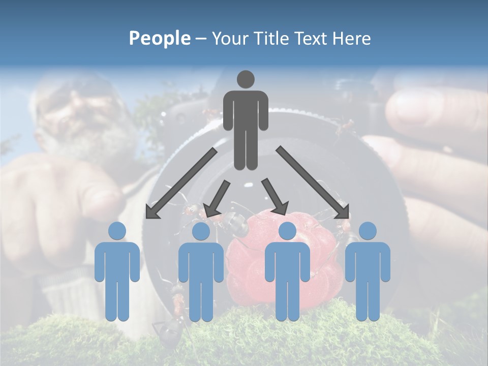 Smile Shooting Finger PowerPoint Template