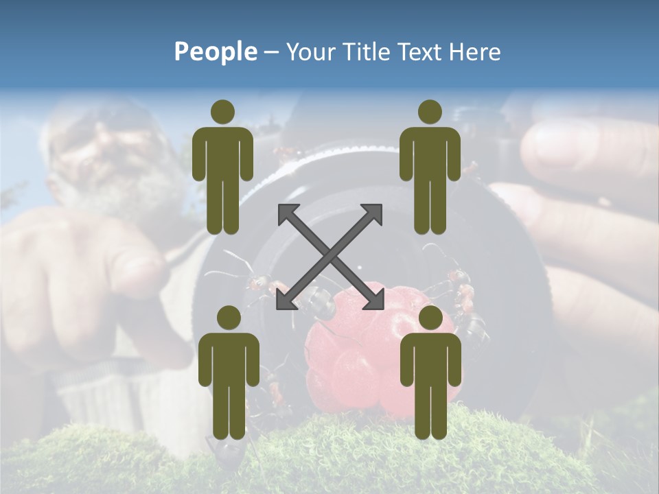 Smile Shooting Finger PowerPoint Template