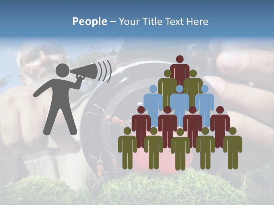 Smile Shooting Finger PowerPoint Template