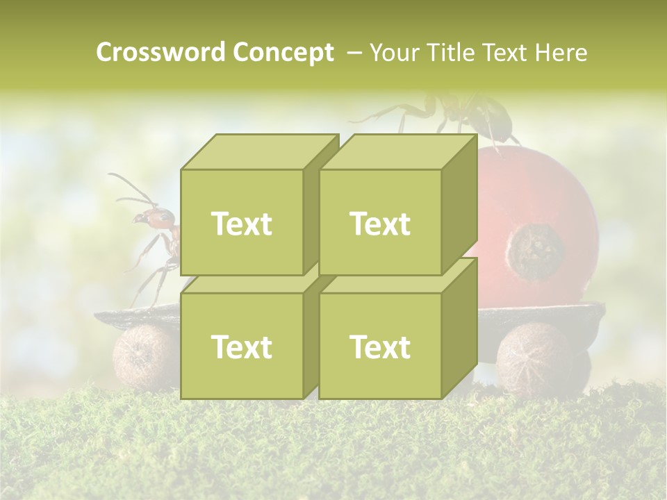 Juicy Vehicle Semitruck PowerPoint Template