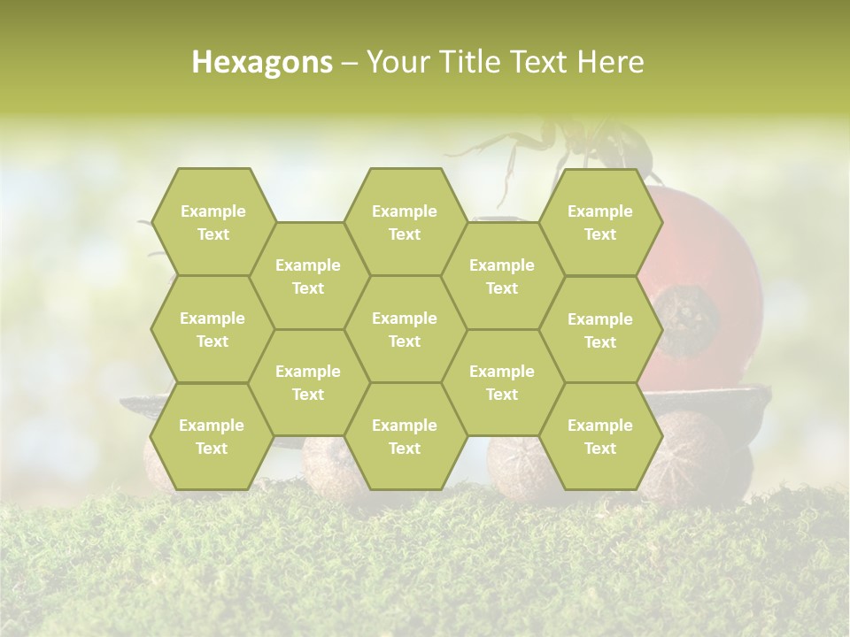 Juicy Vehicle Semitruck PowerPoint Template