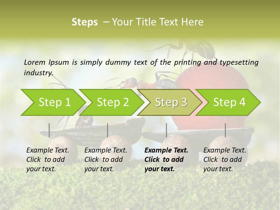 Juicy Vehicle Semitruck PowerPoint Template