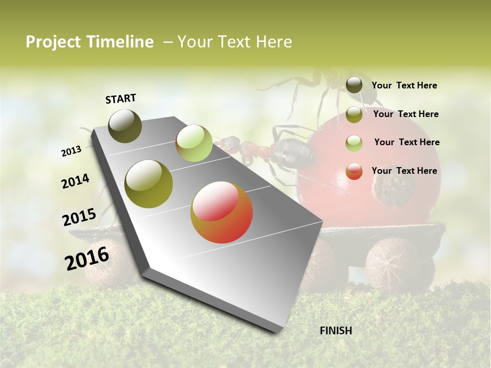 Juicy Vehicle Semitruck PowerPoint Template