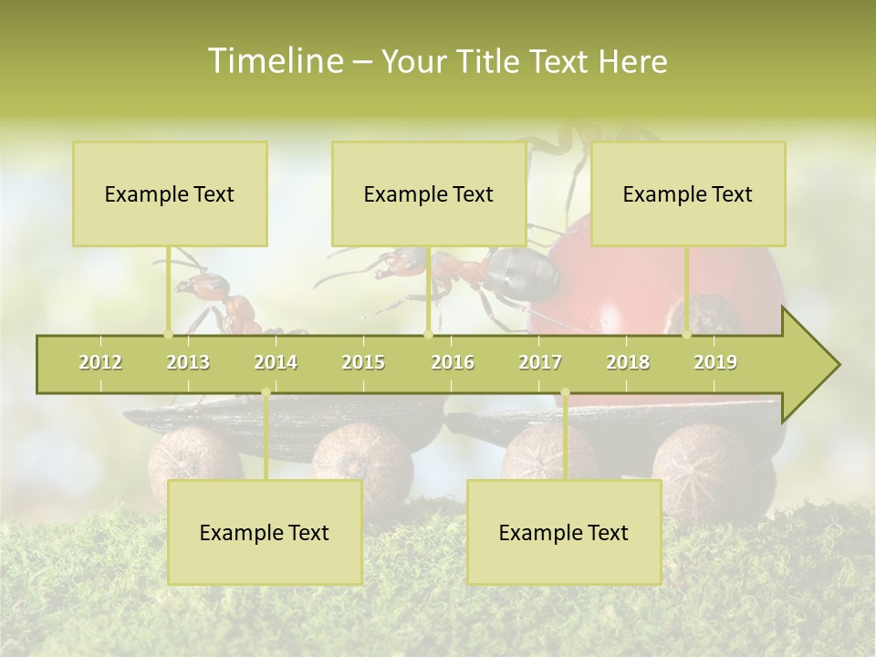 Juicy Vehicle Semitruck PowerPoint Template