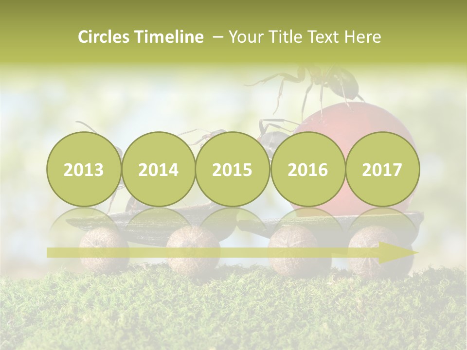 Juicy Vehicle Semitruck PowerPoint Template