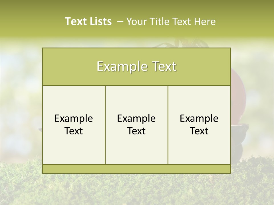 Juicy Vehicle Semitruck PowerPoint Template