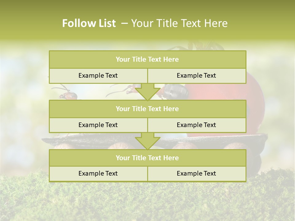 Juicy Vehicle Semitruck PowerPoint Template